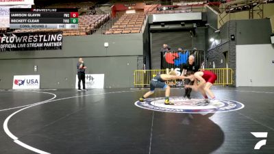 Cadet Boys Lower - 138 lbs Cons. Round 2 - Cash Wiemero, Royal High School Wrestling vs Zen Dooley, Temecula Valley High School Wrestling