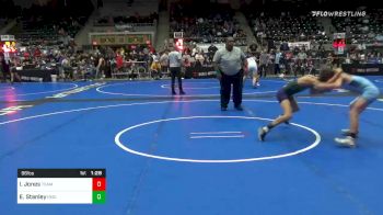 96 lbs Prelims - Isaiah Jones, Team Tulsa WC vs Evan Stanley, Region Wrestling Academy