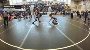 138 lbs Cons. Round 2 - Leonidas Miranda, Jesuit vs Humberto Moya, Miami Palmetto