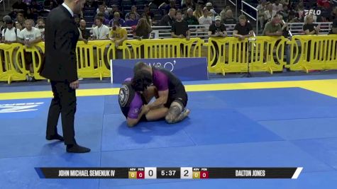 Dalton Jones vs John Michael Semenuk IV 2025 Pan IBJJF Jiu-Jitsu No-Gi Championship