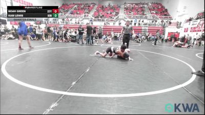 85 lbs Quarterfinal - Noah Green, Standfast vs Kam Lewis, Team Nomad