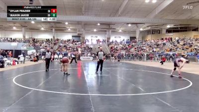 AA 126 lbs Quarterfinal - Mason Jakob, Dobyns Bennett High School vs Dylan Frazier, Oakland High School