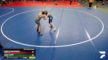 130 lbs Placement (4 Team) - Otto Lang, Sartell vs Thor Stachowski, Foley