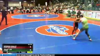 4 lbs Quarterfinal - Philip Jax, Pickens vs Amadou Diallo, Mount Zion-Jonesboro