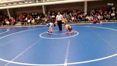 90 lbs Quarterfinal - Trey Street, North Platte vs Chase Luvaas, Doniphan Trumbull
