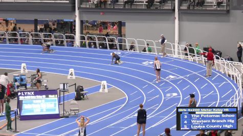 High School Girls' 4x200m Relay, Finals 4