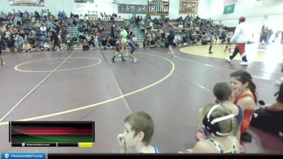 67 lbs Semifinal - Riggins Hageman, Mt Spokane Wrestling Club vs Aria Barajas, Moses Lake Wrestling Club