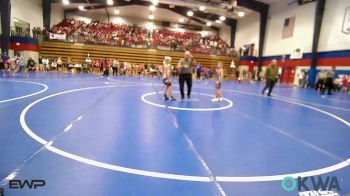 90 lbs Rr Rnd 4 - Eli Evans, Collinsville Cardinal Youth Wrestling vs Jaden Siler, Woodland Wrestling Club