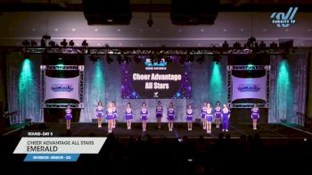 Cheer Advantage All Stars - Emerald [2023 L1 Senior - D2 Day 3] 2023 Spirit Fest Grand Nationals