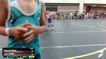 47 lbs Semifinal - Dallas Pierce, Cookeville Youth Wrestling vs Liam Crowe, Soddy Daisy Wrestling