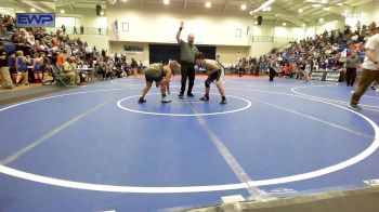 Consolation - Wilson Navas, Henryetta Knights Wrestling Club vs Bane Rolan, Mcalester Youth Wrestling