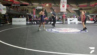 7th Place Match - Dominic Day, California Gladiators Wrestling Club vs Xavier Escamilla, Cali Warriors Wrestling