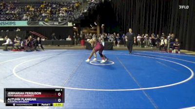 143 lbs Champ. Round 1 - Jermariah Ferguson, Texas Woman`s University vs Autumn Flanigan, Augsburg University