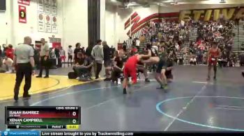 138 lbs Cons. Round 3 - Xenan Campbell, Los Osos vs Isaiah Ramirez, Big Bear