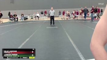 76 lbs Round 5 (6 Team) - Brody Camp, Team Donahoe - Black vs Joel Hayes, Poquoson