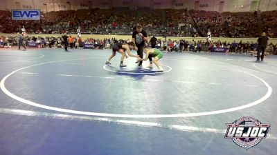 98 lbs Round Of 32 - Ayden Ruhe, Highlander Youth vs Cordeus Wahl, Bristow Youth Wrestling