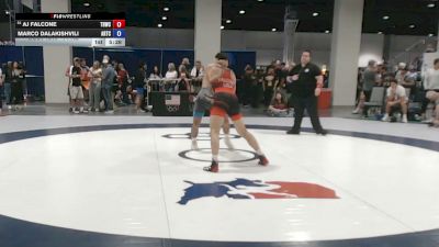 74 kg Champ. Rd Of 128 - AJ Falcone, The Heart Wrestling Club vs Marco Dalakishvili, Arkansas Regional Training Center
