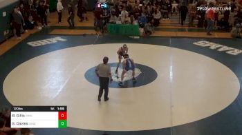 120 lbs Prelims - Brady Gillis, Cumberland vs Sean Davies, Sandwich