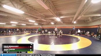 46 lbs Quarters & 1st Wb (16 Team) - Miles Bringhurst, Westlake vs Knew Garvin, Payson