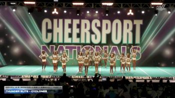 Thunder Elite - Cyclones [2026 L4.2 Senior - D2 - Small Day 1] 2026 CHEERSPORT National All Star Cheerleading Championship