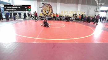 144 lbs Champ. Round 2 - Aidan Ruelas, Canyon Springs vs Jackson Carrington, Hillcrest