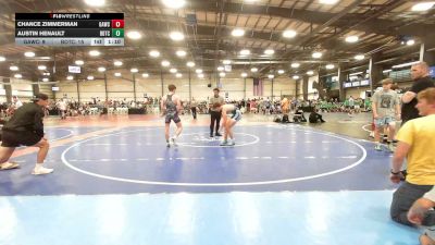 138 lbs Rr Rnd 3 - Chance Zimmerman, GAWC - HSB vs Austin Henault, BDTC2 - HSB