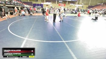 187-197 lbs Round 1 - Draven McAllister, Michigan vs Harrison Compton, North Carolina