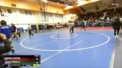 120 lbs Round 3 - Hayden Hunter, Page vs Darius Benally, Tuba City