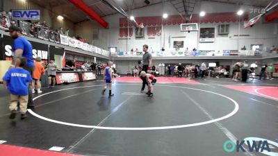 43 lbs Semifinal - Jack Hebert, Viking Wrestling Club vs Tucker Hawkins, Checotah Matcats