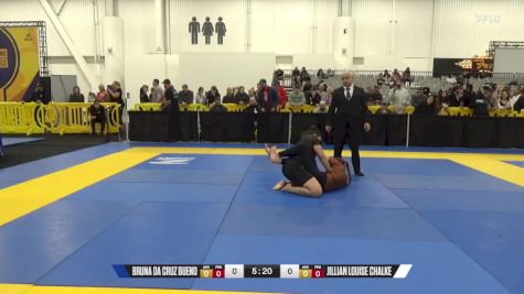 Jillian Louise Chalke vs Bruna Da Cruz Bueno 2024 World IBJJF Jiu-Jitsu No-Gi Championship