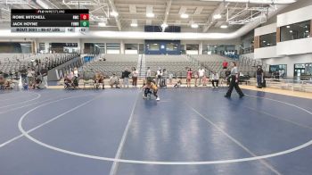 46-47 lbs Champ. Round 1 - Rome Mitchell, Roy Wrestling Club vs Jack Hoyne, Fortius Wrestling