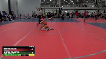 105 lbs Round 5 (6 Team) - Carter Trukovich, Terps Xpress vs Keith Barkler, Triumph