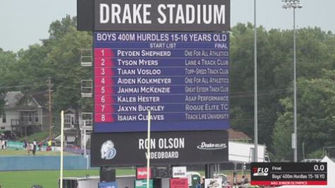 2026 AAU Junior Olympic Games - Youth Girls' 400m Hurdles, Prelims 1 - Age 15-16