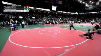 75 lbs Cons. Round 2 - Barrett Moore, DONA vs Mason Stettin, Unattached