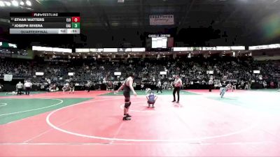 140 lbs Quarterfinal - Joseph Rivera, EAG2 vs Ethan Watters, ELR1