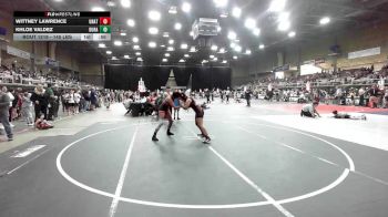145 lbs Consi Of 4 - Wittney Lawrence, Unattached vs Khloe Valdez, Duran Elite