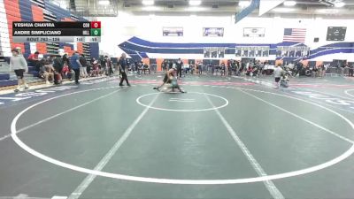 126 lbs Cons. Round 6 - Yeshua Chavira, Corona vs Andre Simpliciano, Hillcrest