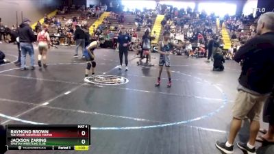 107 lbs Round 1 - Raymond Brown, The Storm Wrestling Center vs Jackson Zaring, Spartan Wrestling Club