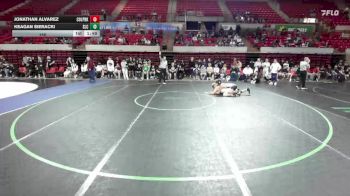 150 lbs Round 5 - 1st, 3rd, 5th, And 7th - Jonathan Alvarez, Conroe Woodlands College Park vs Keagan Sieracki, Southlake Carroll