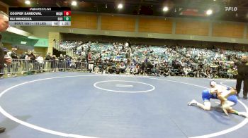113 lbs Quarterfinal - Cooper Sandoval, McQueen vs Eli Mendoza, Gilroy