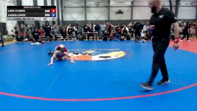 106 lbs Cons. Rd Of 16 - Luke Flores, Osoway vs Aaden Lopez, DCWA