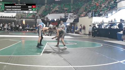 1A-4A 126 Cons. Round 2 - Parker Eshelman, West Morgan High School vs Noah Thompson, New Hope HS