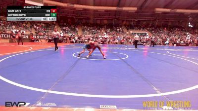 58 lbs Round Of 32 - Liam Gatt, Backyard Brawlers vs Leyton Boyd, Contenders Wrestling Academy