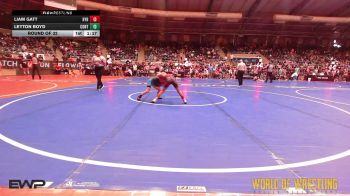 58 lbs Round Of 32 - Liam Gatt, Backyard Brawlers vs Leyton Boyd, Contenders Wrestling Academy