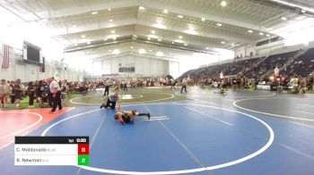 61 lbs Rr Rnd 4 - Coy Maldonado, Blackcat WC vs Bentley Newman, Illinois Valley