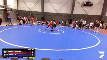 157 lbs Cons. Semi - Dayton Fitzgibbon, WA vs Isaac Padilla, CA