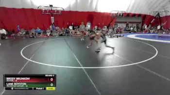 72-78 lbs Round 3 - Lane Royston, Rochester Century vs Brody Brunkow, WCAABE