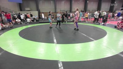 130 lbs Rr Rnd 3 - Jaelyn Sullens, Team Alpha Wrestling vs Ariana Rios, Icon Wrestling