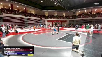 126 lbs Champ. Round 2 - Turner Engelbert, Edmond North High School Wrestling vs Owen Burns, The Hall Wrestling Club