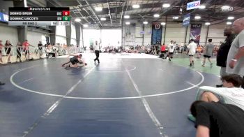 132 lbs Rr Rnd 2 - Dennis Bruin, Grizzly Wrestling Club vs Dominic Liscotti, Division-1